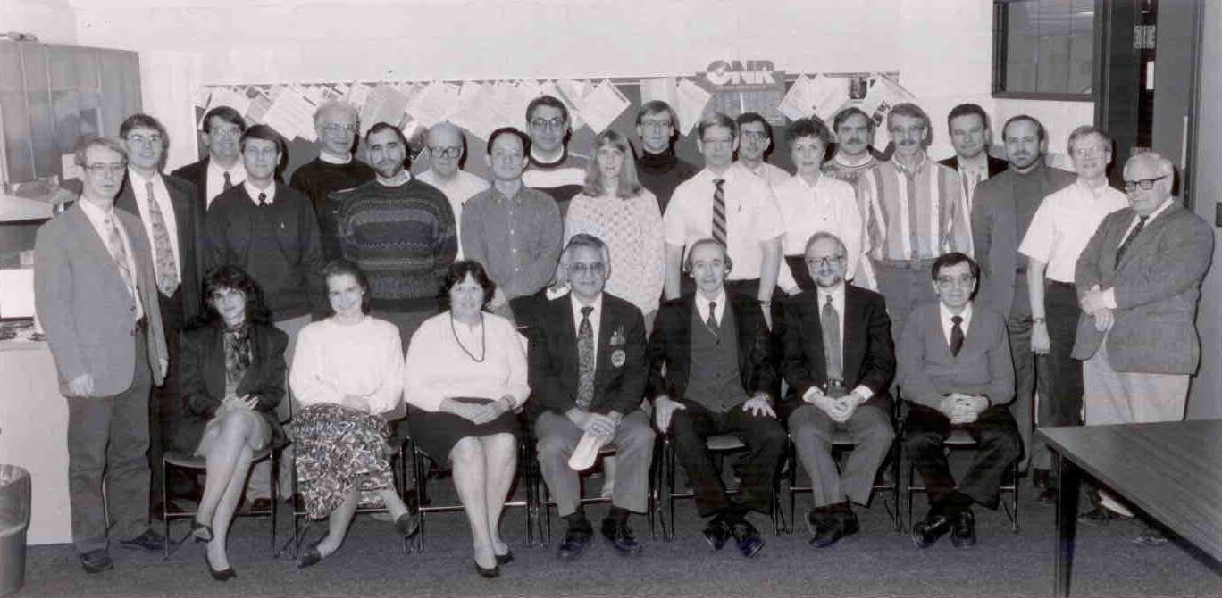 Department photo. People listed in text below. 
